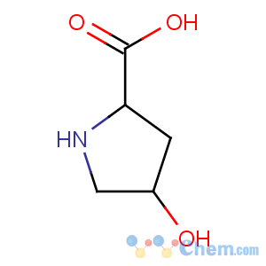 CAS No:51-35-4 (2S,4R)-4-hydroxypyrrolidine-2-carboxylic acid
