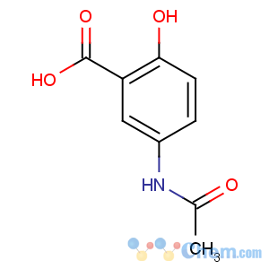 CAS No:51-59-2 5-acetamido-2-hydroxybenzoic acid