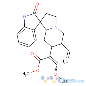 CAS No:51014-29-0 methyl<br />(E)-2-[(3S,6'R,7'S,8'aS)-6'-ethenyl-2-oxospiro[1H-indole-3,1'-3,5,6,7,8,<br />8a-hexahydro-2H-indolizine]-7'-yl]-3-methoxyprop-2-enoate