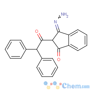 CAS No:5102-79-4 (3Z)-2-(2,2-diphenylacetyl)-3-hydrazinylideneinden-1-one