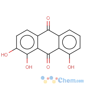 CAS No:51030-24-1 9,10-Anthracenedione,1,2,8-trihydroxy-