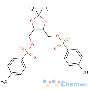 CAS No:51064-65-4 [(4R,5R)-2,2-dimethyl-5-[(4-methylphenyl)sulfonyloxymethyl]-1,<br />3-dioxolan-4-yl]methyl 4-methylbenzenesulfonate