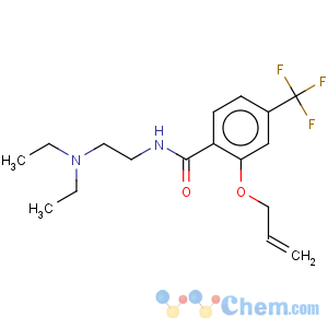 CAS No:5107-49-3 Benzamide,N-[2-(diethylamino)ethyl]-2-(2-propen-1-yloxy)-4-(trifluoromethyl)-
