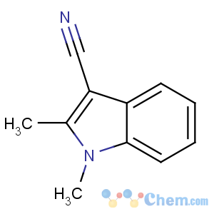 CAS No:51072-84-5 1,2-dimethylindole-3-carbonitrile