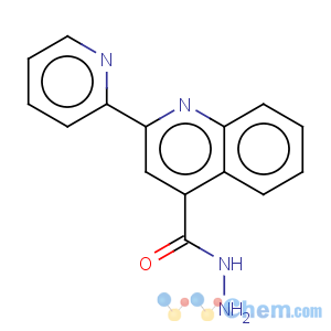 CAS No:5109-96-6 4-Quinolinecarboxylicacid, 2-(2-pyridinyl)-, hydrazide