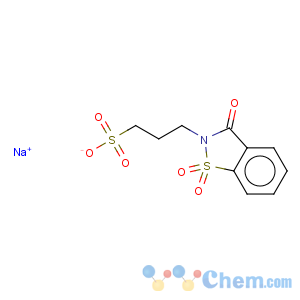 CAS No:51099-80-0 1,2-Benzisothiazole-2(3H)-propanesulfonicacid, 3-oxo-, 1,1-dioxide, sodium salt (1:1)