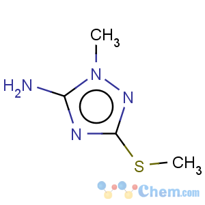 CAS No:51108-35-1 1-METHYL-3-(METHYLTHIO)-1H-1,2,4-TRIAZOL-5-AMINE