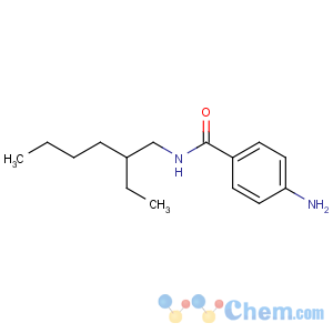CAS No:51120-01-5 Benzamide,4-amino-N-(2-ethylhexyl)-