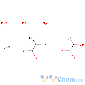 CAS No:51120-75-3 zinc lactate trihydrate