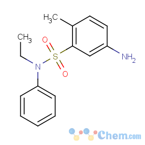 CAS No:51123-09-2 5-amino-N-ethyl-2-methyl-N-phenylbenzenesulfonamide