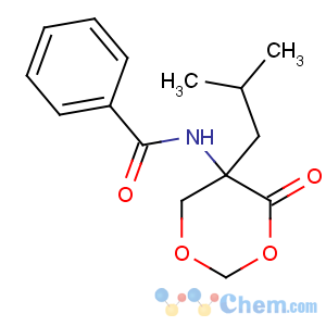 CAS No:51127-26-5 N-[5-(2-methylpropyl)-4-oxo-1,3-dioxan-5-yl]benzamide