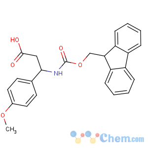 CAS No:511272-33-6 (3R)-3-(9H-fluoren-9-ylmethoxycarbonylamino)-3-(4-methoxyphenyl)<br />propanoic acid