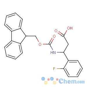 CAS No:511272-50-7 (3R)-3-(9H-fluoren-9-ylmethoxycarbonylamino)-3-(2-fluorophenyl)propanoic<br />acid