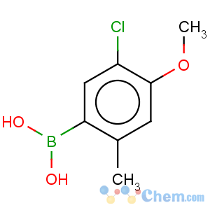 CAS No:511295-09-3 (5-chloro-4-methoxy-2-methylphenyl)boronic acid