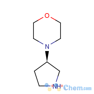 CAS No:511295-94-6 Morpholine,4-(3R)-3-pyrrolidinyl-