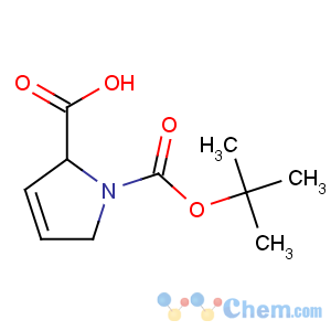 CAS No:51154-06-4 (2S)-1-[(2-methylpropan-2-yl)oxycarbonyl]-2,<br />5-dihydropyrrole-2-carboxylic acid
