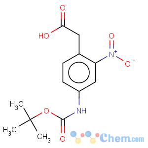 CAS No:512180-63-1 2-(4-(TERT-BUTOXYCARBONYLAMINO)-2-NITROPHENYL)ACETIC ACID