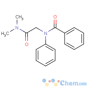 CAS No:51224-21-6 N-[2-(dimethylamino)-2-oxoethyl]-N-phenylbenzamide