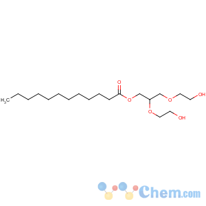 CAS No:51248-32-9 2,3-bis(2-hydroxyethoxy)propyl dodecanoate