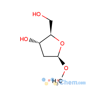 CAS No:51255-18-6 Methyl-2-deoxy-beta-D-ribofuranoside