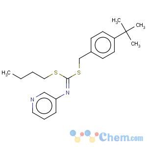 CAS No:51308-54-4 butyl p-tert-butylbenzyl 3-pyridylimidodithiocarbonate