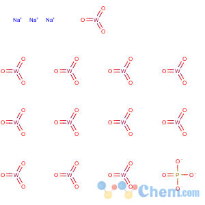 CAS No:51312-42-6 Sodium dodecatungstophosphate hydrate