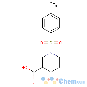 CAS No:5134-62-3 1-(4-methylphenyl)sulfonylpiperidine-3-carboxylic acid