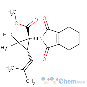 CAS No:51348-90-4 (1,3,4,5,6,7-hexahydro-1,3-dioxo-2h-isoindol-2-yl)methyl (1r-cis)-2,2-dimethyl-3-(2-methylprop-1-enyl)cyclopropanecarboxylate