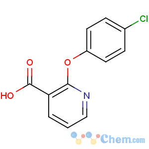 CAS No:51362-37-9 2-(4-chlorophenoxy)pyridine-3-carboxylic acid