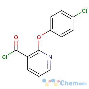 CAS No:51362-50-6 2-(4-chlorophenoxy)pyridine-3-carbonyl chloride