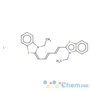 CAS No:514-73-8 3,3'-Diethylthiadicarbocyanine iodide