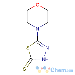 CAS No:51412-74-9 5-morpholin-4-yl-3H-1,3,4-thiadiazole-2-thione