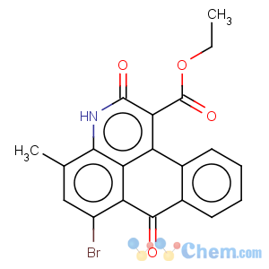 CAS No:51418-86-1 Ethyl 6-bromo-2,7-dihydro-4-methyl-2,7-dioxo-3H-dibenzo[f,ij] isoquinolinecarboxylate