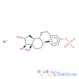 CAS No:5150-64-1 Estra-1,3,5(10)-triene-3,16,17-triol,3-(hydrogen sulfate), sodium salt (1:1), (16a,17b)-