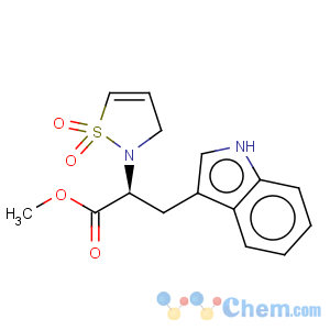 CAS No:515130-15-1 1H-Indole-3-propanoicacid, a-(1,1-dioxido-2(3H)-isothiazolyl)-,methyl ester, (aS)-