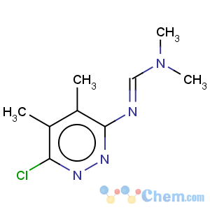 CAS No:51519-08-5 N'-(6-Chloro-4,5-dimethylpyridazin-3-yl)-N,N-dimethyliminoformamide