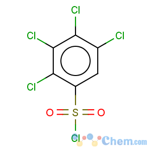 CAS No:51527-63-0 2,3,4,5-tetrachlorobenzene-1-sulfonyl chloride