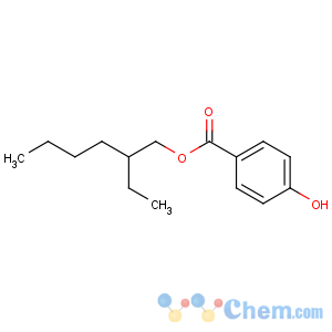 CAS No:5153-25-3 2-ethylhexyl 4-hydroxybenzoate
