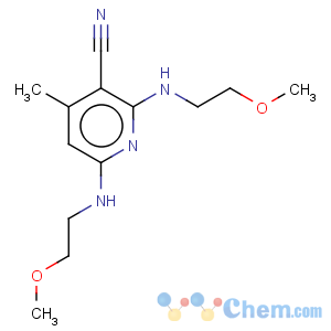 CAS No:51560-68-0 2,6-bis(2-methoxyethylamino)-4-methylnicotinonitrile