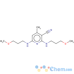 CAS No:51560-72-6 3-Pyridinecarbonitrile,2,6-bis[(3-methoxypropyl)amino]-4-methyl-