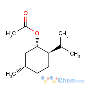 CAS No:5157-89-1 (1S)-(+)-menthyl acetate