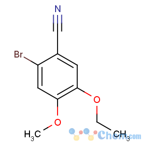 CAS No:515847-20-8 2-bromo-5-ethoxy-4-methoxybenzonitrile