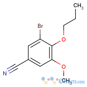 CAS No:515848-04-1 3-bromo-5-methoxy-4-propoxybenzonitrile