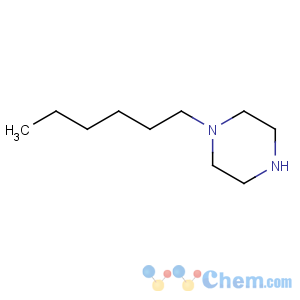 CAS No:51619-55-7 Piperazine, 1-hexyl-
