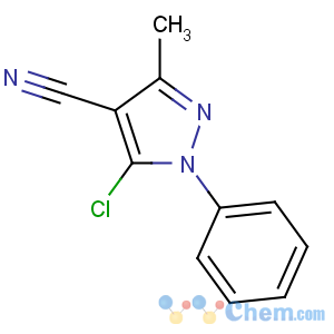 CAS No:51626-33-6 5-chloro-3-methyl-1-phenylpyrazole-4-carbonitrile