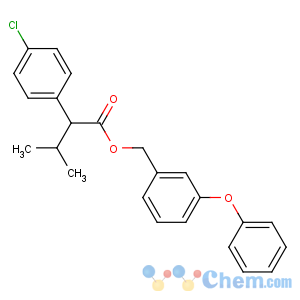 CAS No:51630-33-2 (3-phenoxyphenyl)methyl 2-(4-chlorophenyl)-3-methylbutanoate