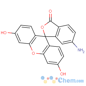 CAS No:51649-83-3 5-amino-3',6'-dihydroxyspiro[2-benzofuran-3,9'-xanthene]-1-one