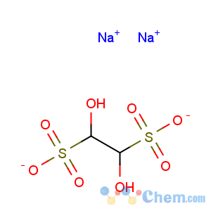 CAS No:517-21-5 1,2-Ethanedisulfonicacid, 1,2-dihydroxy-, sodium salt (1:2)
