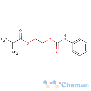 CAS No:51727-47-0 2-(phenylcarbamoyloxy)ethyl 2-methylprop-2-enoate