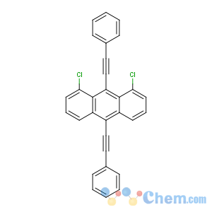 CAS No:51749-83-8 1,8-dichloro-9,10-bis(2-phenylethynyl)anthracene